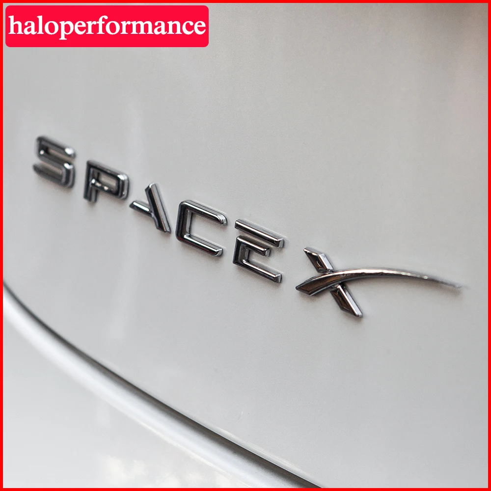 Space X Стикеры для Tesla модель 3 2021 хвост ярлык с буквами модели Y Model3 аксессуары S три