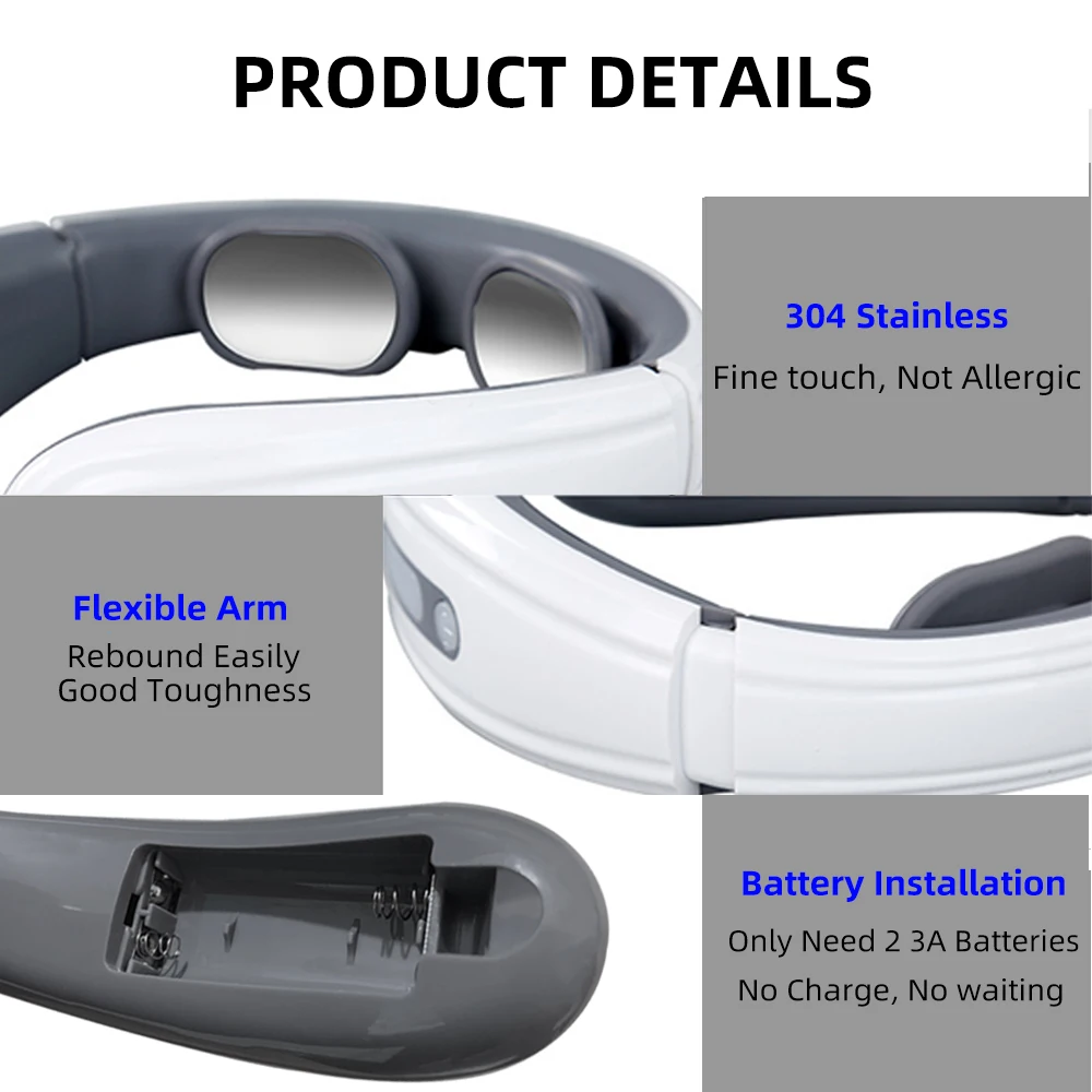 Электрический массажер для шеи и спины умный тела облегчения боли в спине