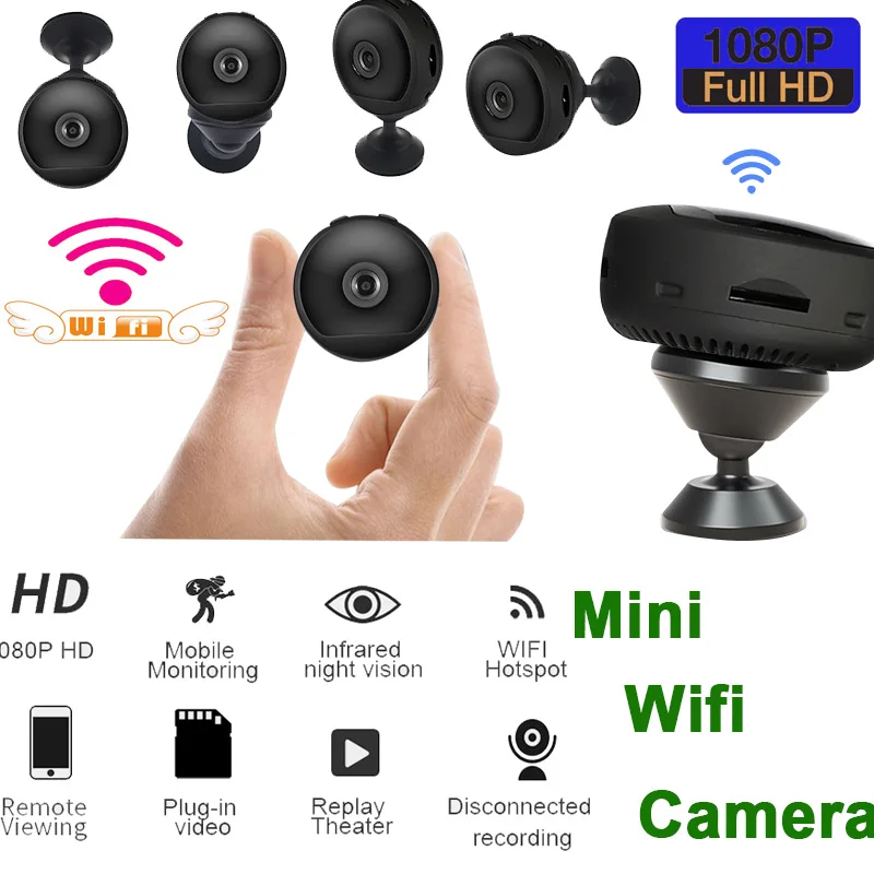 

Беспроводная ip-камера с Wi-Fi, 1080P, P2P/AP