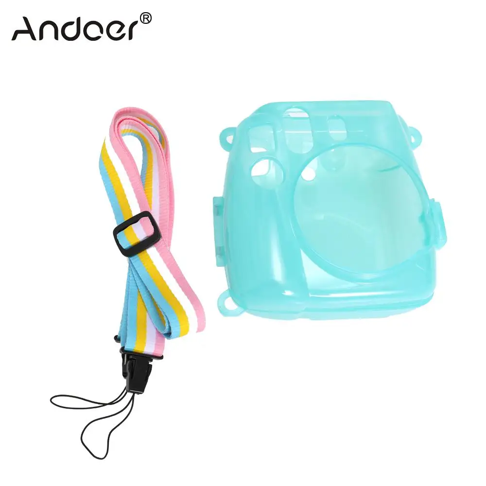 Водонепроницаемый милый силиконовый чехол для камеры Fujifilm Instax Mini 8 9