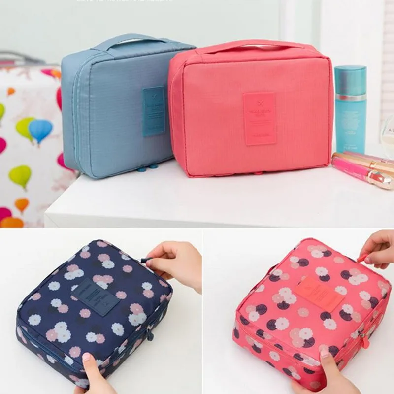 

Outdoor Multifunction travel Cosmetic Bag Women Toiletries Organizer Waterproof Female Storage Make up Cases