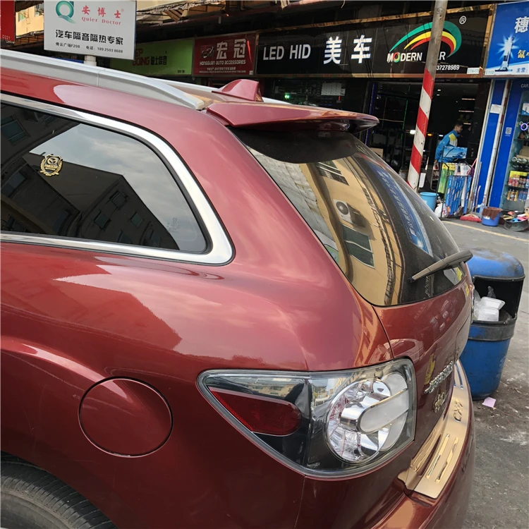 Для MAZDA CX-7 спойлер 2008-2013 высокого качества ABS Материал заднее крыло автомобиля