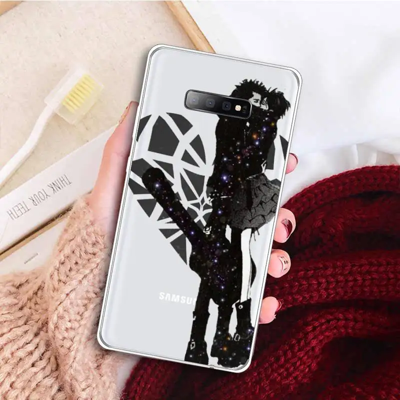 

Oosaki Nana Phone Case Clear Transparent for samsung A 21s 50 71 S 8 9 20 note 10 20 plus ultra