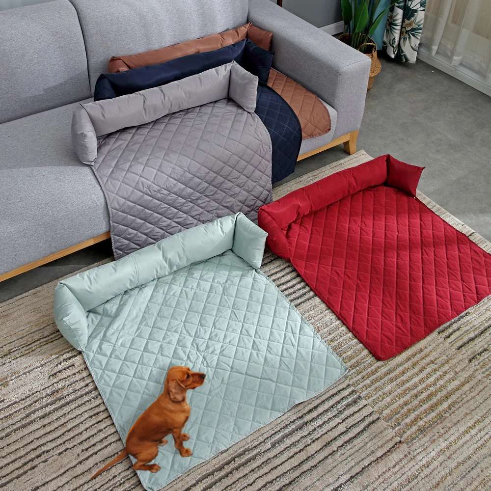 Водонепроницаемое покрывало на диван для собаки кровать одеяло домашних