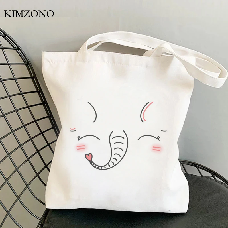 Эко сумка для покупок в виде слона многоразовая продуктов ecobag|Хозяйственные