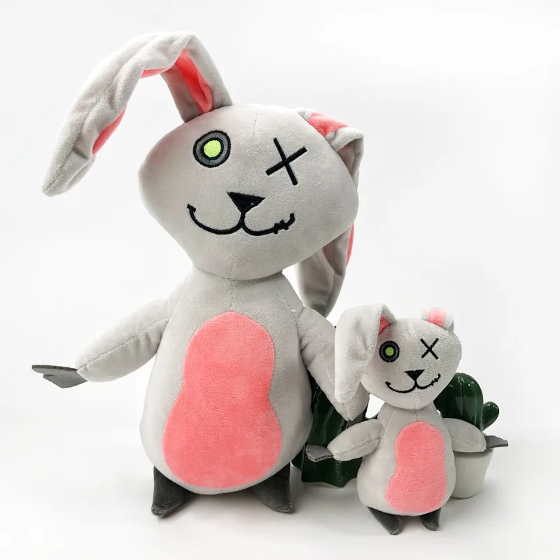 

2021 New Bunny Tiny Tina Plush Toys Cartoon Rabbit Soft Stuffed Animals Dolls Borderlands 2 Plushie Toys For Kids Birthday Gift