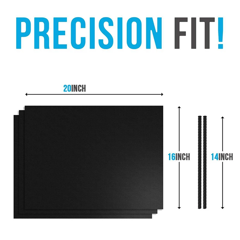 

Non-Stick Heavy Duty Oven LinersHeat Resistant Fiberglass Mat