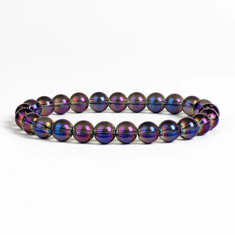 Модные браслеты из натурального камня для женщин энергетический лабрадорит