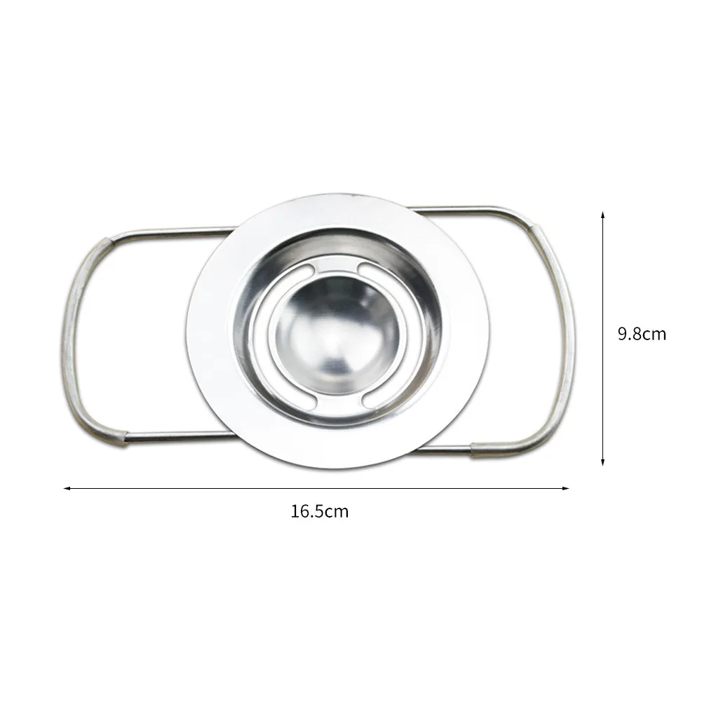 

Convenient Stainless Steel High Quality Egg Separator Telescopic Egg White Yolk Filter Kitchen Gadget Kitchen Accessory Tools