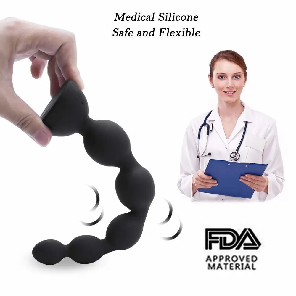 Анальная пробка 10 схемы стимуляции 3 скорости для Беспроводной дистанционного