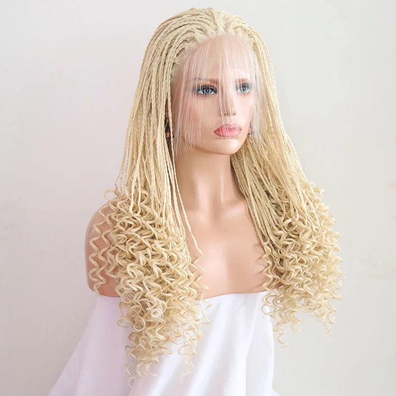 RONGDUOYI высокое Температура волокна волос светлые Синтетический Синтетические