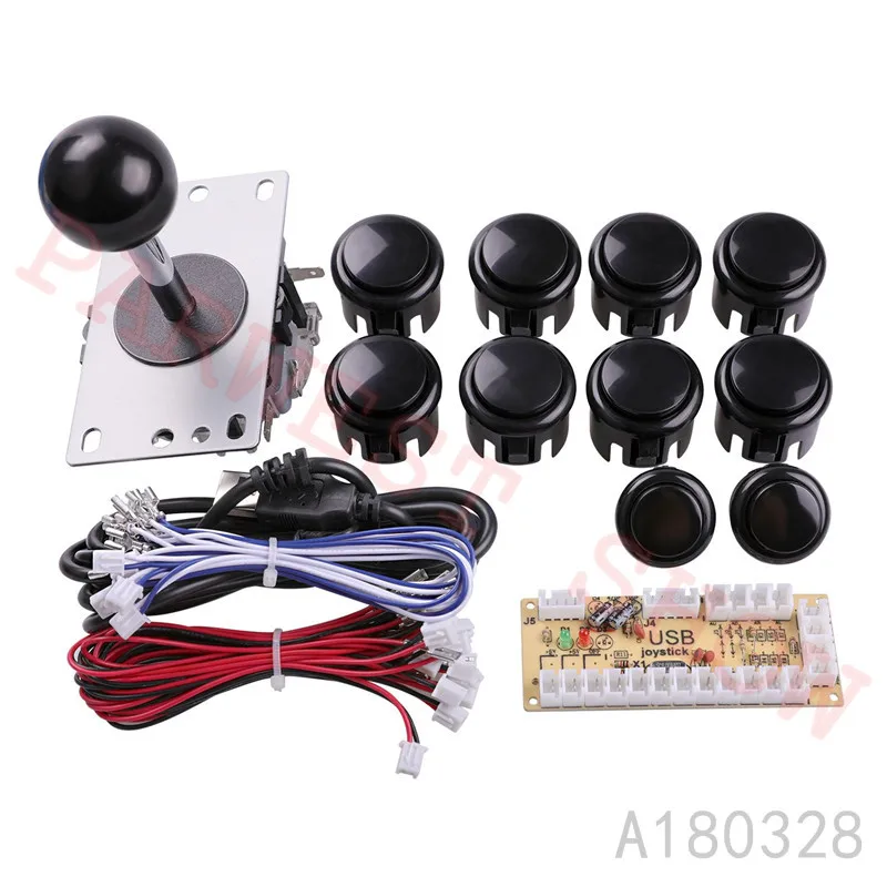 Аркадная игра джойстик контроллер USB для MAME Raspberry Pi Аркадный Игровой автомат с