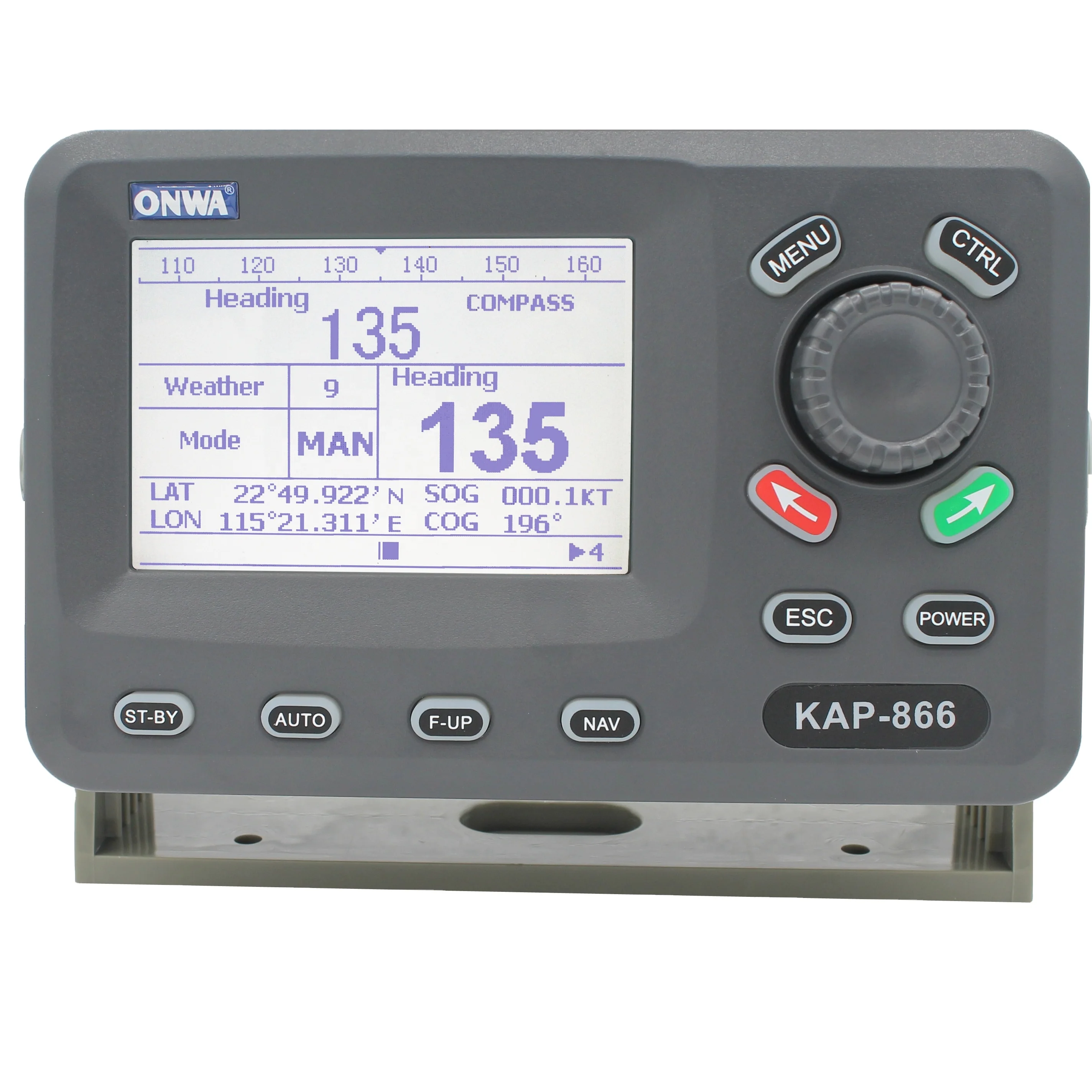 

Брендовый GPS-плоттер с стандартными аксессуарами