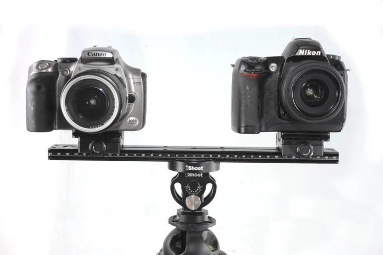 БЫСТРОРАЗЪЕМНАЯ пластина для штатива iShoot 350 мм Трипод DSLR камеры 3D стерео Pro