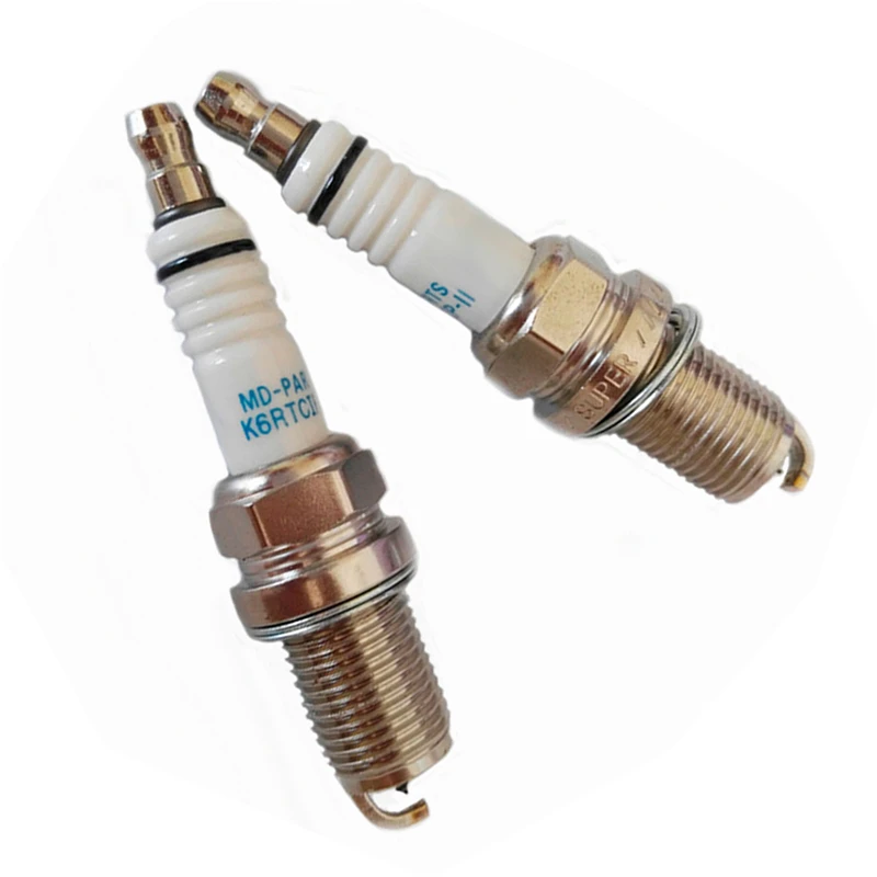 Car Iridium Alloy Glow Spark Plug Candles For Santafe 2.4L 2.7L G4KE G6EA Engine Ignition | Автомобили и мотоциклы