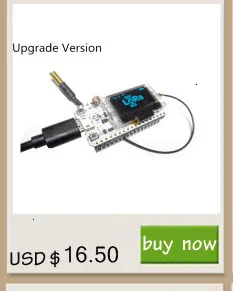 Обновление wifi ESP32 Lora 32 V2 макетная плата 868 МГц-915 МГц SX1276 ESP32 LoRa 0,96 дюймов синий oled-дисплей Bluetooth