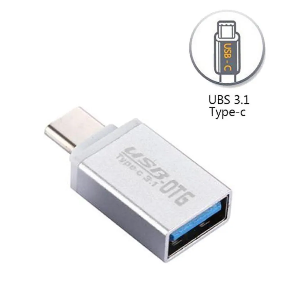 USB к USB-C Тип C 3 1 данных адаптер для OnePlus 5 Пять OTG кабель Женский c Male адаптеры Прямая