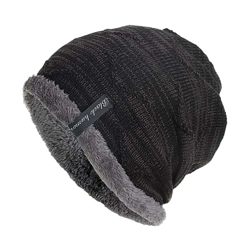 Мужская и женская зимняя флисовая шапка толстая теплая мягкая ветрозащитная