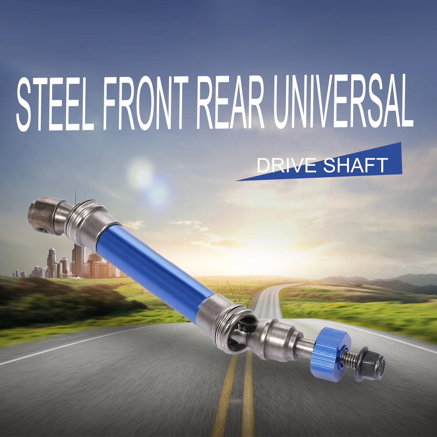2 шт. SLA018 стальной передний задний Универсальный приводной вал CVD Замена RC части