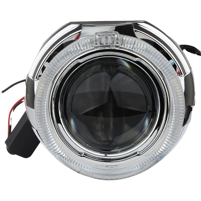 Светодиодсветодиодный ходовые огни Angel Eyes HID линзы проектора Bi xenon 3 0 Для Cayenne