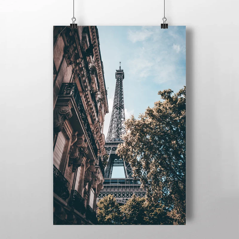 Пейзаж-пейзаж настенные художественные постеры из массива дерева с изображением