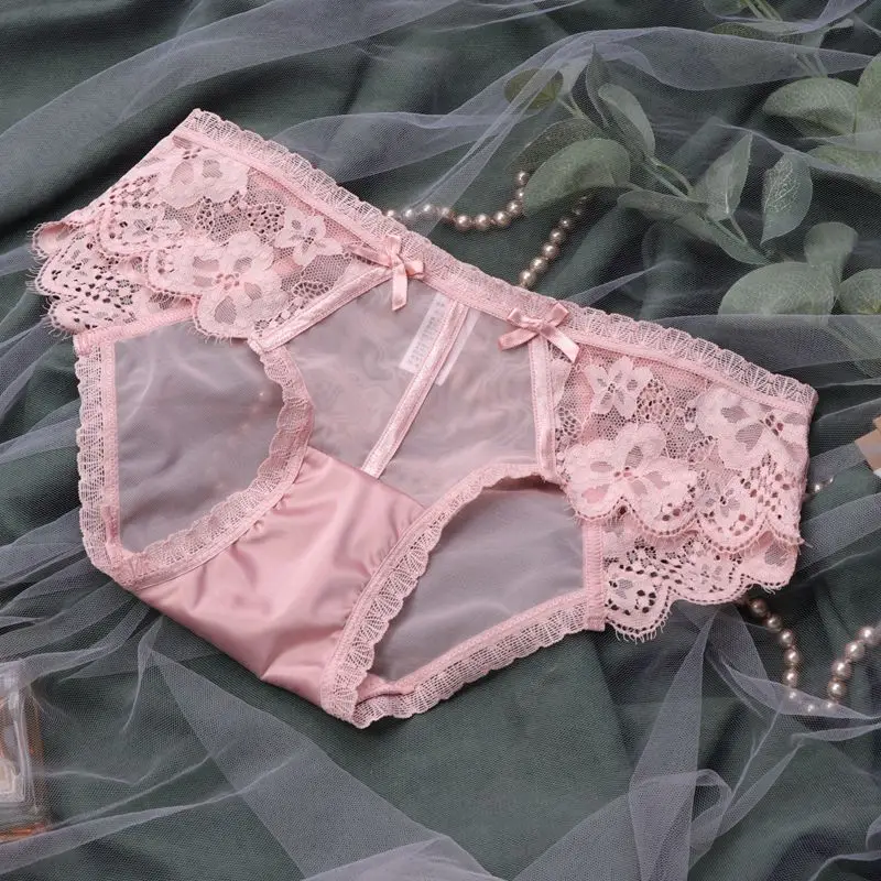Модное кружевное Прозрачное нижнее белье женские дышащие стринги бразильские