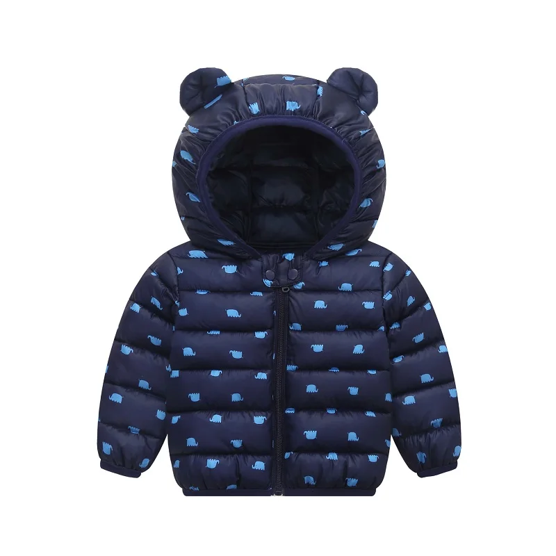 YZ01008 Waiwaibear/новые зимние пальто для малышей пуховое хлопковое пальто, куртка одежда для малышей пуховая куртка с капюшоном для малышей, одежда для мальчиков и девочек - Цвет: YZ01008
