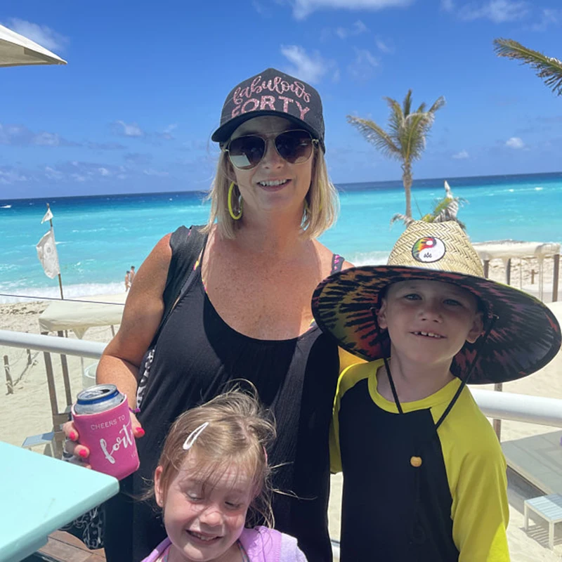 

Fabulous Forty Hat travel beach pool happy Fortieth 40 years old 40th Birthday party decoration friend Gift present Photo props