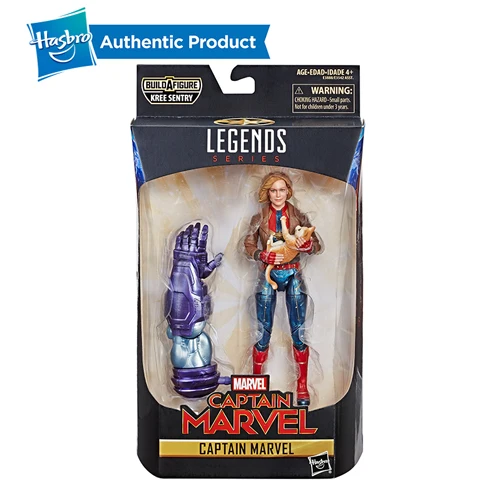 CAPTAIN MARVEL 1 Hasbro Marvel Legends Капитан Marvel Movie игрушки Фигурки Мстителей Marvel Legends серия Женская космическая кукла супергероя - Цвет: CAPTAIN MARVEL 1
