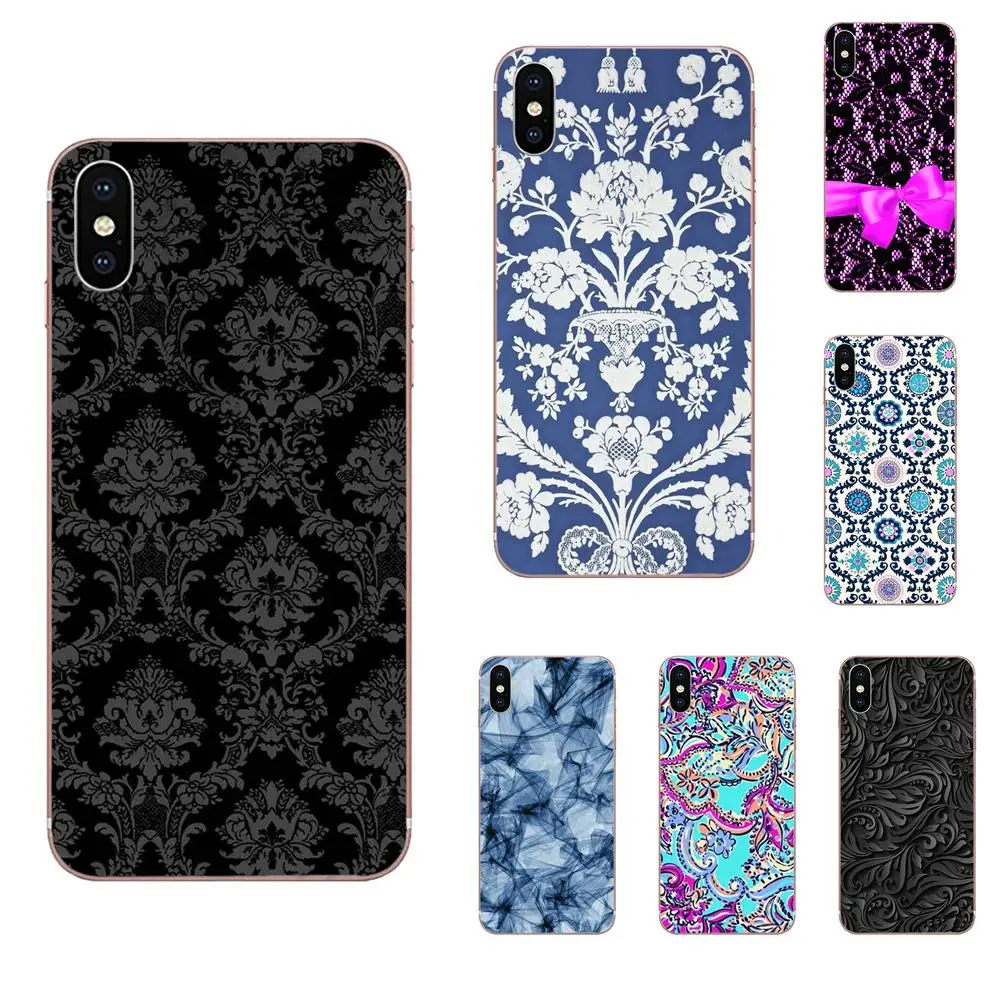 Кружевной винтажный цветок для Xiaomi Mi3 Mi4 Mi4C Mi4i Mi5 Mi 5S 5X 6 6X 8 SE Pro Lite A1 Max Mix 2 Note 3