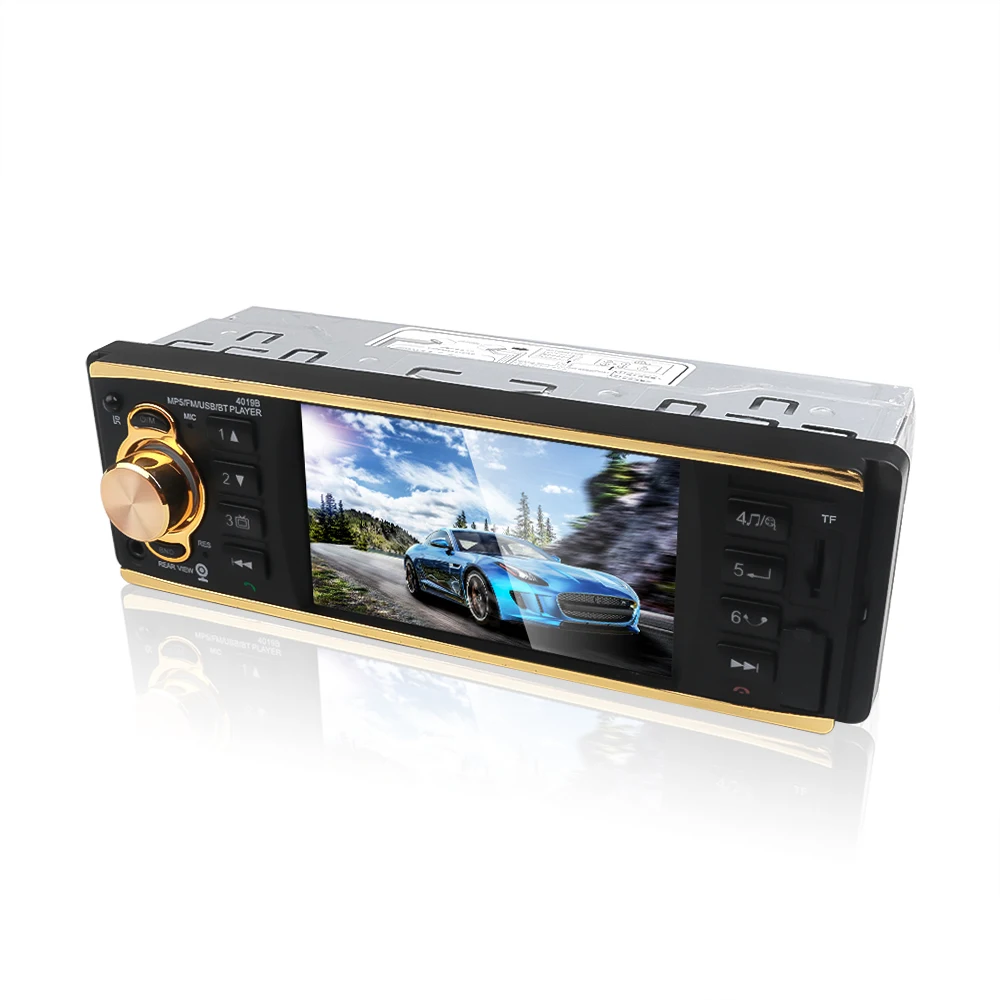 Беспроводной Bluetooth HD экран 4 1 дюйма DVD FM станция MP5 плеер стерео аудио авто видео