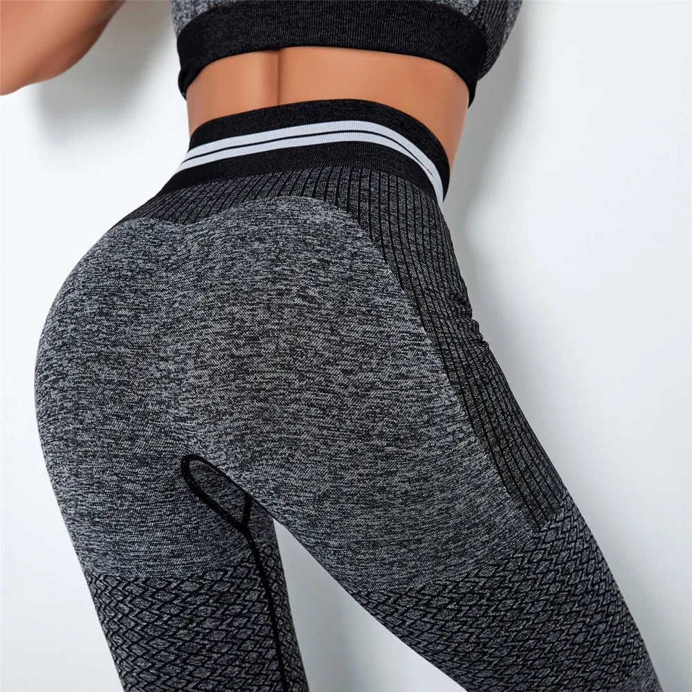 

Seamless Leggings Women Fitness Running Tights Yoga Pants High Waist Leggings Push Up Sport Stretch Gym Leggings