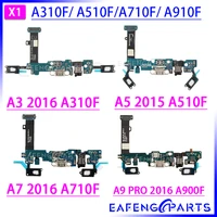 dock connector audiojack a310f 2016 charger port flex cable microphone a710f charging board for samsung a910f a510f sensor