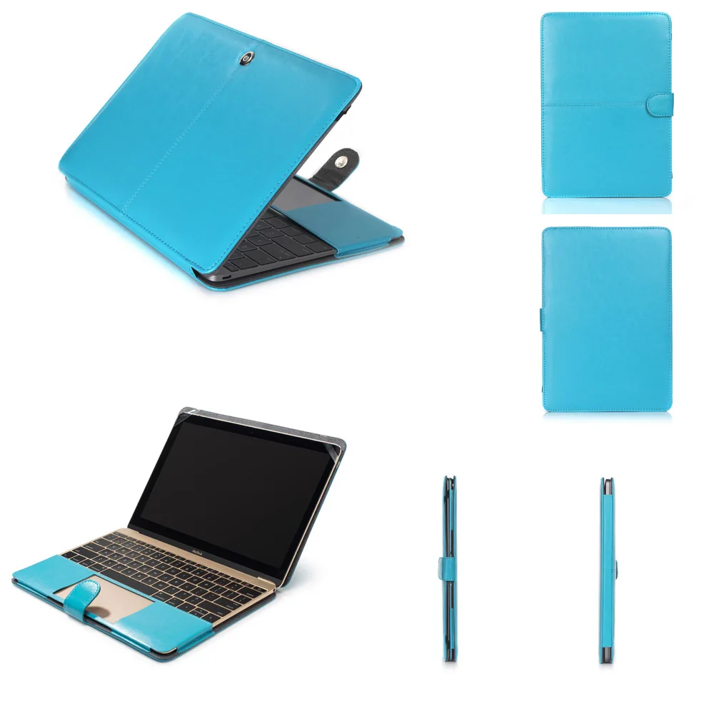 Кожаный чехол для ноутбука Macbook 12 дюймов A1534 профессиональный защитный 2015 2016 2017 |