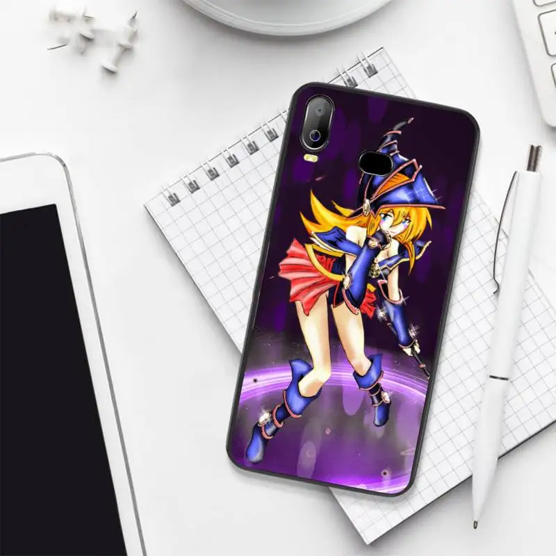 Чехол для телефона CUTEWANAN Dark Magician Yu-Gi-Oh черный ТПУ чехол с рисунком аниме корпус