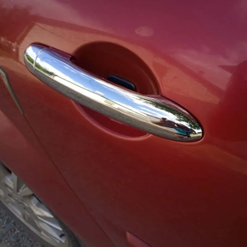 Для Renault Megane ii 2 MK2 2002 2003 2004 2005 2006 2007 2008 ABS хромированные дверные ручки крышки