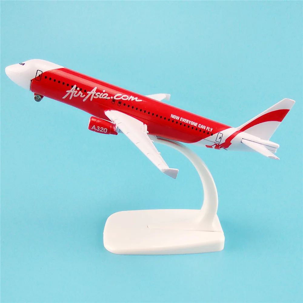 Модель самолета из металла 16 см красная теперь все могут летать по воздуху