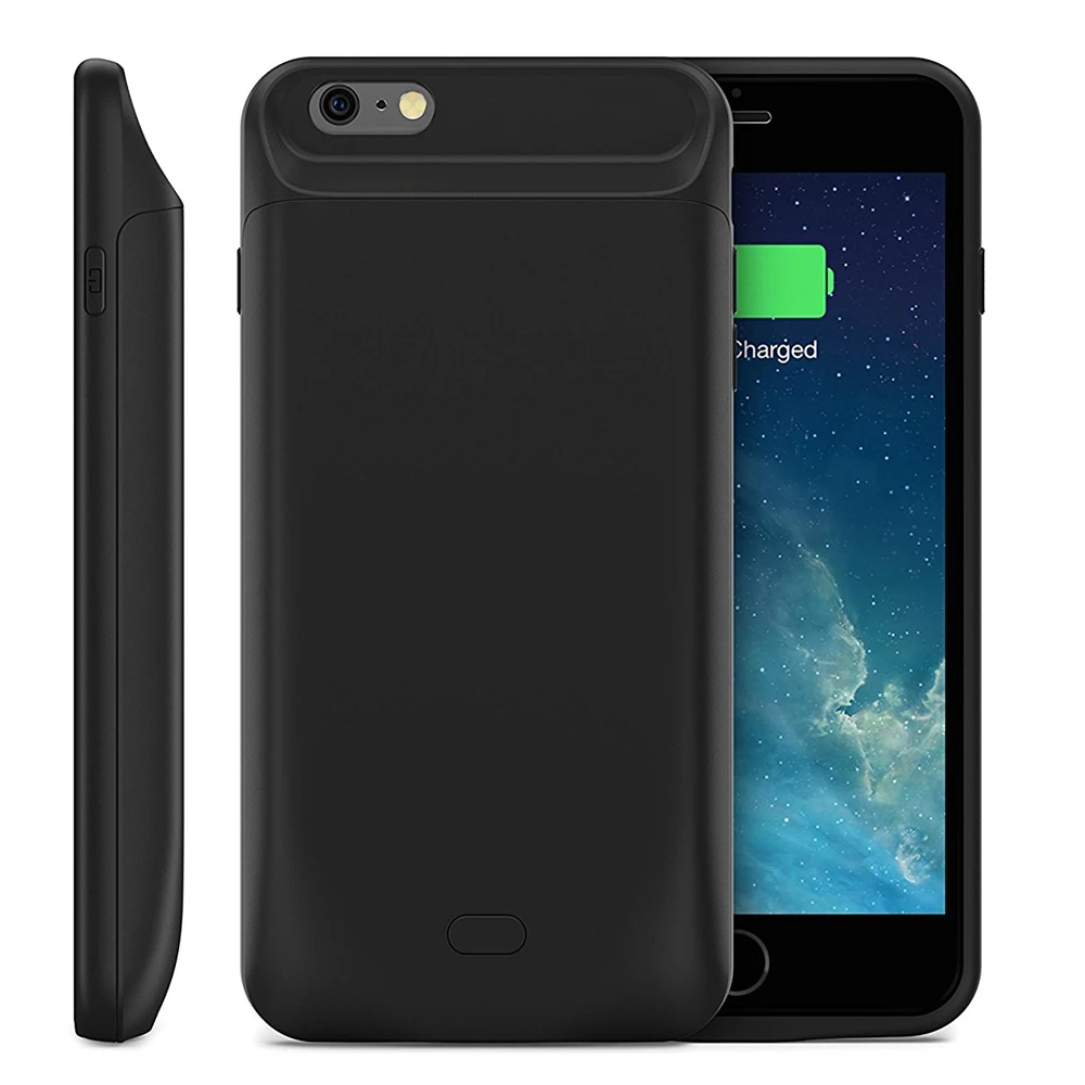 3200-7200 мА/ч для iPhone 6 6s 7 8 Plus X XS чехол внешнего аккумулятора магнитный портативный