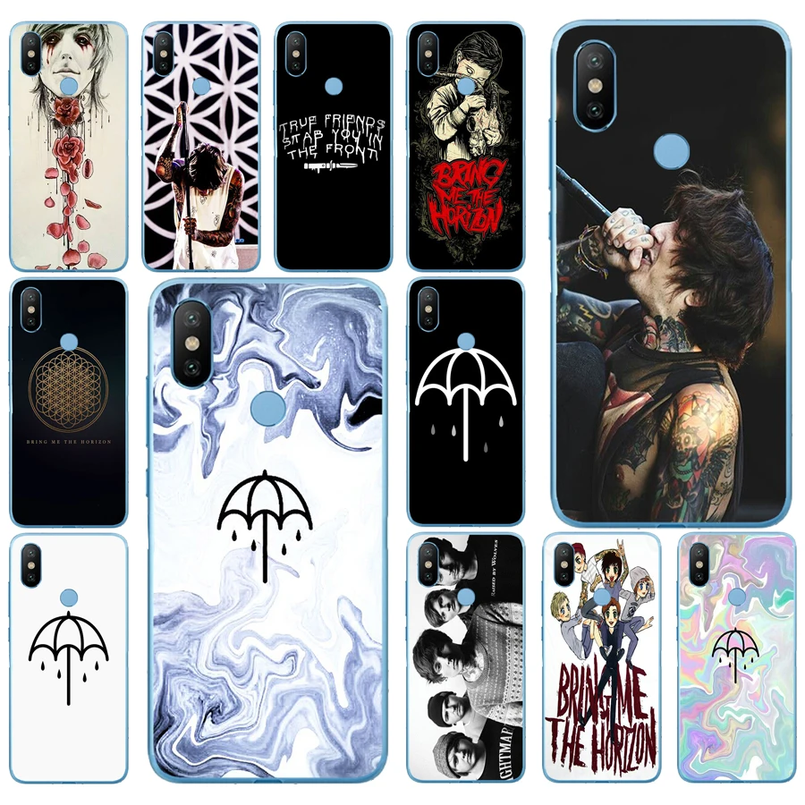 Мягкий силиконовый чехол для Xiaomi Redmi 6 6a mi 8 a2 lite note 5 pro 7 101DD Oliver Sykes Bring Me the Horizon