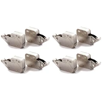 10pcs bounce latch lock anti theft contact catch locks for cupboard door furniture mini push cabinet kitchen spring