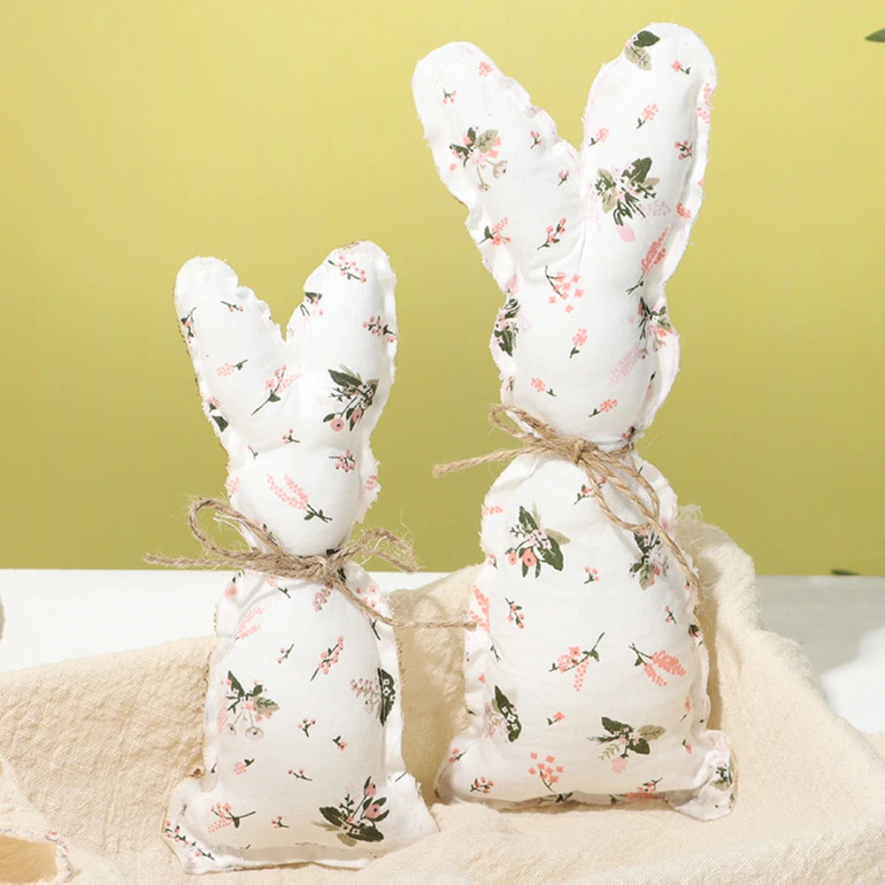 Украшение для кукольного домика из ткани Пасхальный кролик украшение праздника
