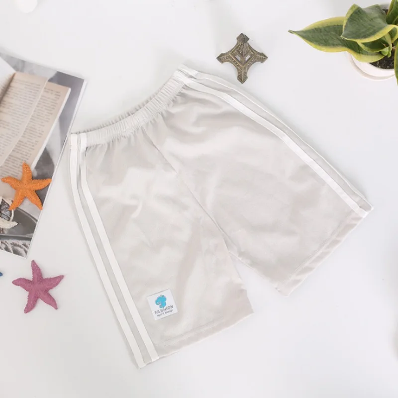 Укороченные брюки для мальчиков повседневные спортивные шаровары детская