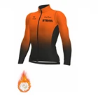 Новинка 2022, спортивные велосипедные куртки STRAVA, зимняя теплая флисовая куртка, велосипедная теплая одежда для горного велосипеда, куртка для горного велосипеда