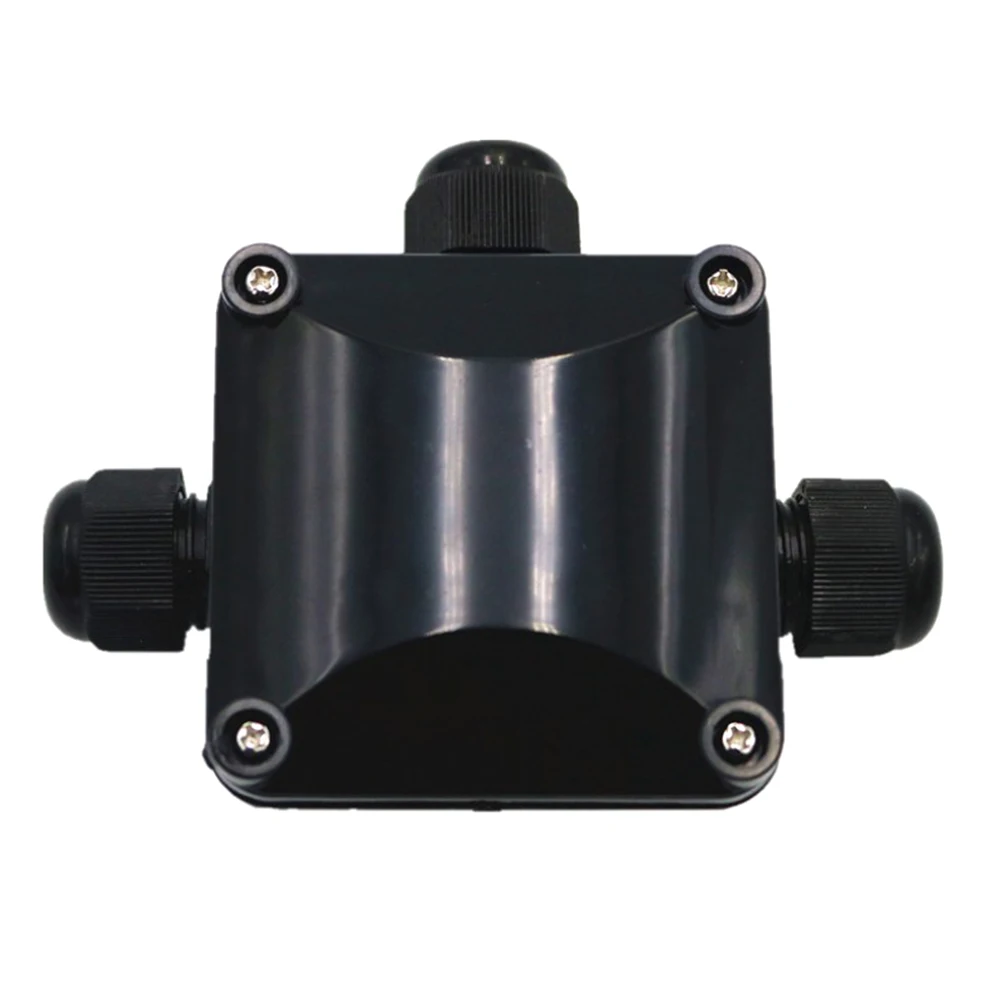 

IP68 3 Way Outdoor Waterproof ABS Plastic Electrical Cable Junction Box Connector