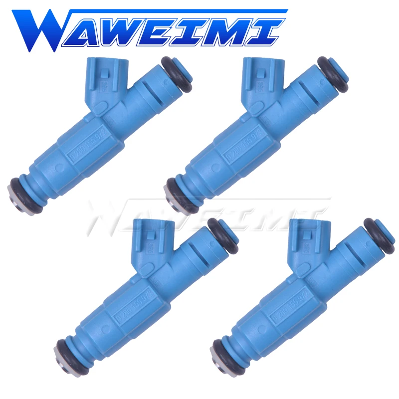 Топливный инжектор WAWEIMI 4 шт. OE 0280155972 для Jeep Liberty Dodge Ram 1500 2002 л V6 2003