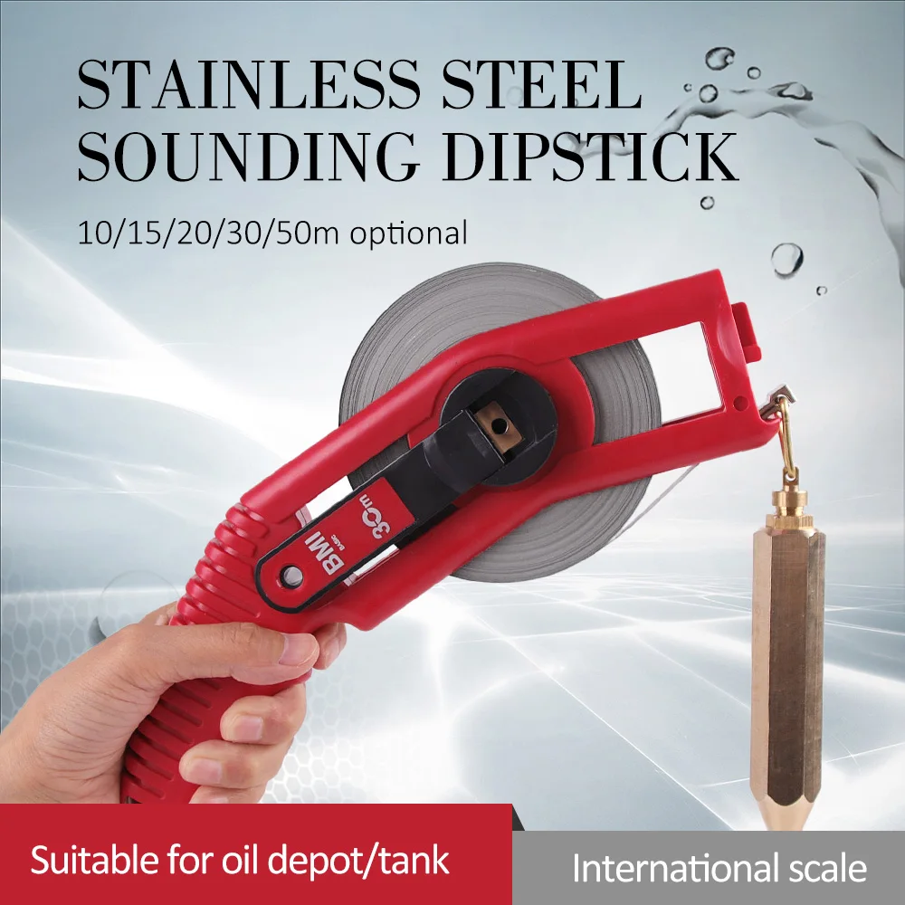 

Heavy Oil Steel Tank Sounding Tape Measure ，High Quality Oil Sounding Tape,Oil Gauge Tape,Stainless Steel Oil Measuring Tape