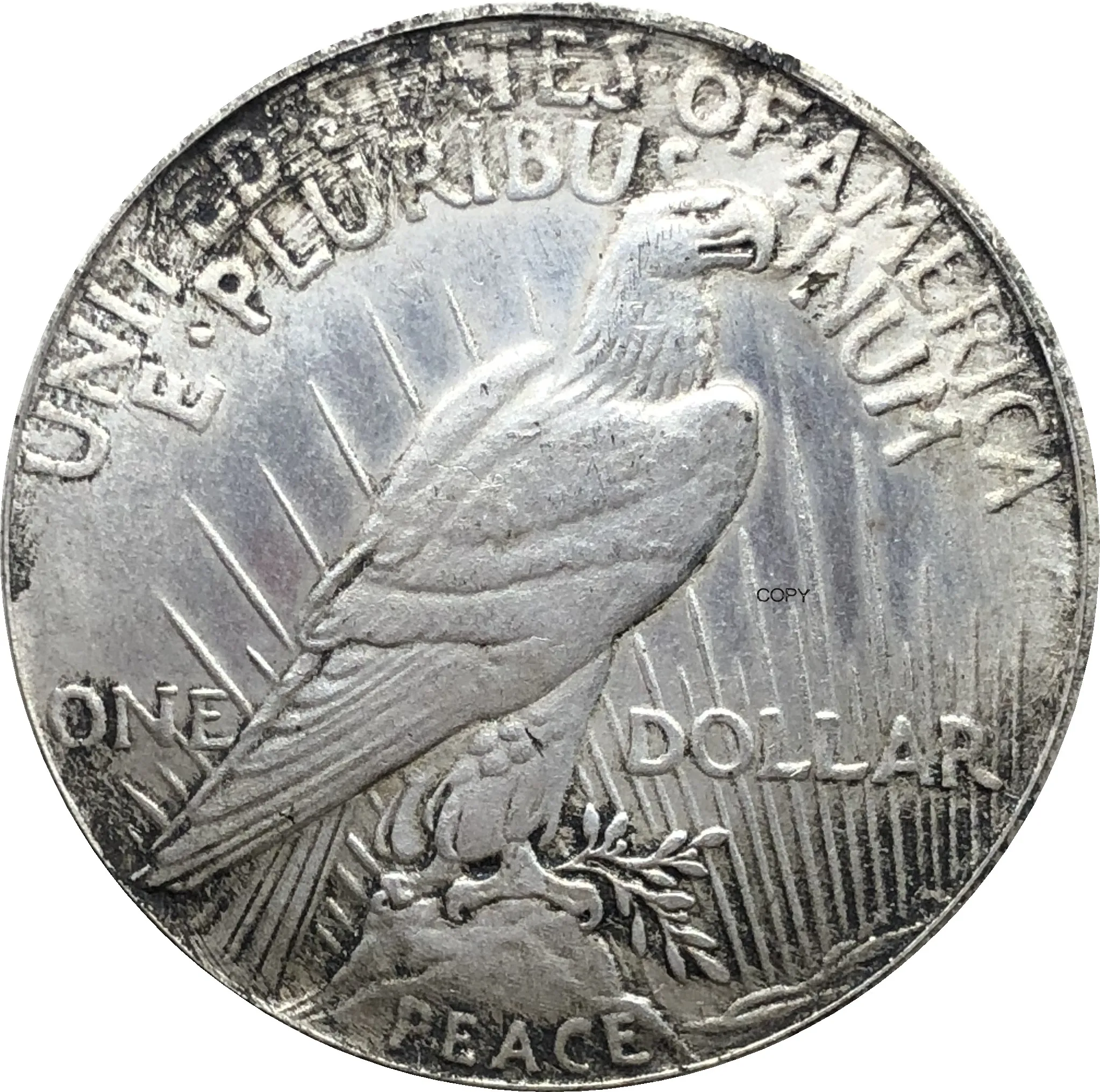 

United States Of America US 1924 Liberty Coin In God We Trust 1 One Peace Dollar Cupronickel Silver Plated Copy Coins