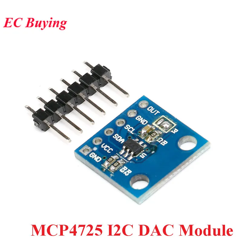 MCP4725 IIC I2C DAC сломанная 12-битная цифровая аналоговая конверсия модуль для платы