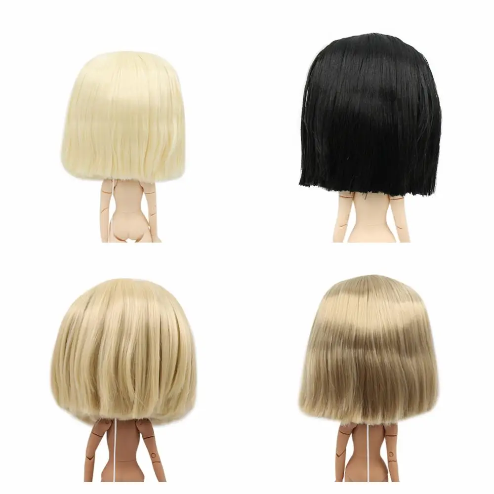 Blyth кукла ледяной парик rbl головы и купола короткие волосы для DIY пользовательских