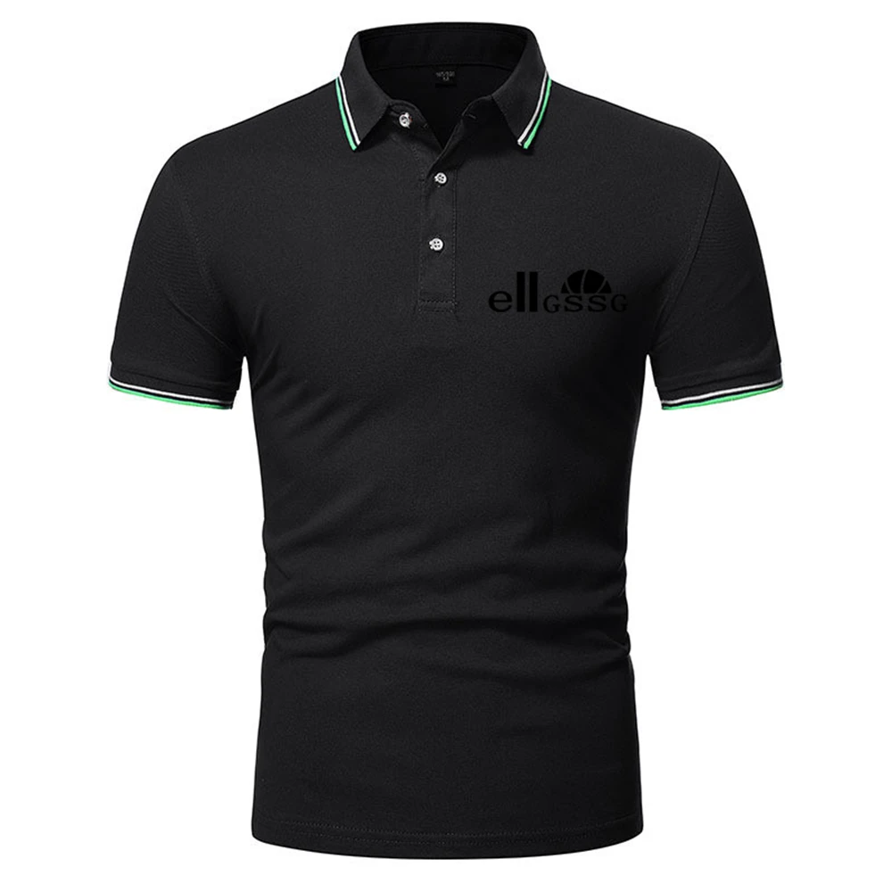 

New Men Polo Shirt Boss Short Sleeve T-Shirt Breathable Camisa Men's Shirt Golf Tennis Men's Shirt